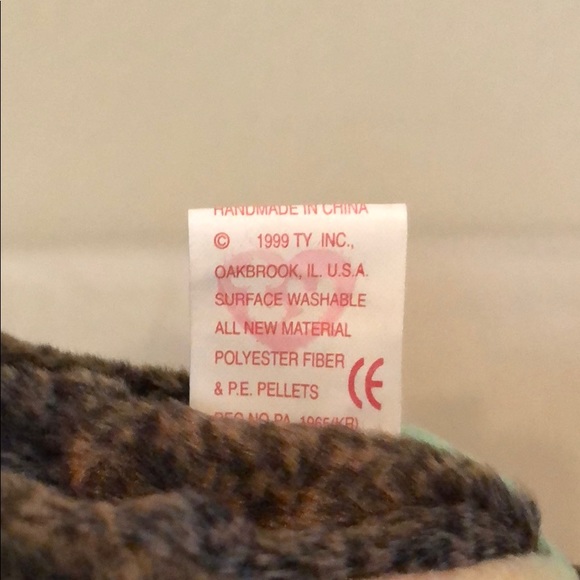 Cheeks the Baboon Ty The Beanie Babies Collection - Picture 8 of 8